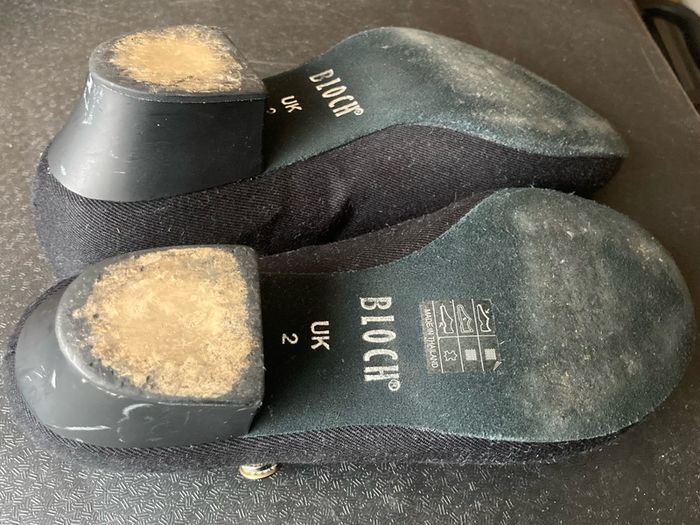 Character shooes cuban heel 1.5 inch