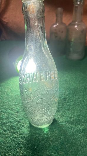 3 old Bottles inc, a Schweppes skittle
