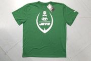 FREE POST New York Jets (XL) Tshirt Tee Shirt Jersey BNWT Nike Green American Football NFL USA Extra Large