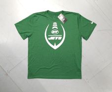 FREE POST New York Jets (XL) Tshirt Tee Shirt Jersey BNWT Nike Green American Football NFL USA Extra Large
