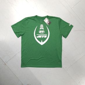 FREE POST New York Jets (XL) Tshirt Tee Shirt Jersey BNWT Nike Green American Football NFL USA Extra Large