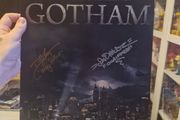 Gotham Poster Print Signed By Donal Logue &amp; Sean Pertwee