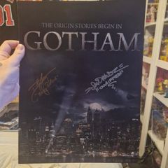 Gotham Poster Print Signed By Donal Logue & Sean Pertwee