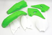 Ufo 5 Piece Motocross Plastic Kit Kawasaki Kx 125 Kx 250 2005-on