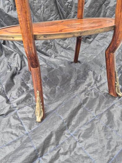 Table Vintage Antiques Rare find Satinwood rosewood side table with single drawer gift present  cottage home house hallway  side table  decoration display inlay top and bottom coffee  corner 1900 living bedside lamps bedroom kitchen restaurant phone