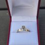 Vintage 9ct Gold Claddagh Ring Image 2