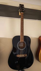 Acoustic Guitar SX SD1-BK Custom Black