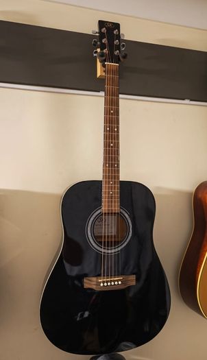 Acoustic Guitar SX SD1-BK Custom Black