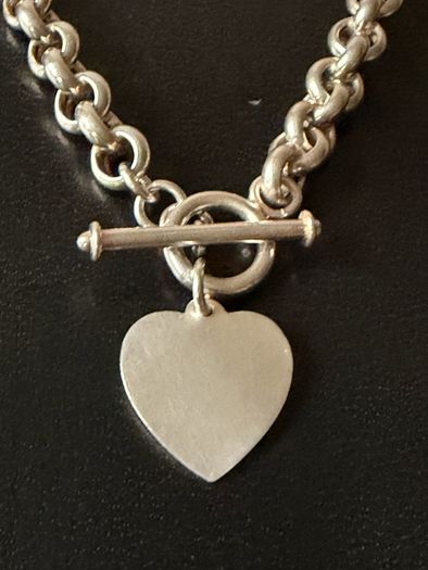 silver necklace