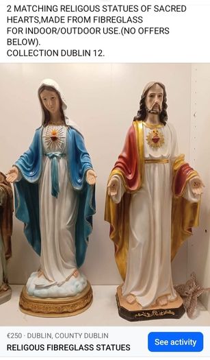 Religous Fibreglass Statues