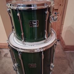 pearl drums tom toms
