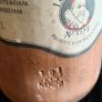 vintage Empty stoneware gin bottle Image 6