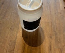 Plastic barrels - above knee height