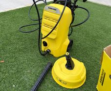 Karcher K3 Pressure Washer and Patio Cleaner Attachment