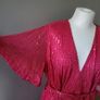CurveWow pink sequin dress, Size 22, BNWT Image 2