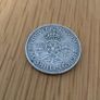 1948 King George VI Florin Two Shilling Coin Image 3