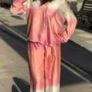 Zara Bloggers Insta Famous Tie-Dye Satin Co-ord Set UK 14 Image 4