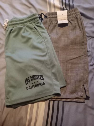 Mens Shorts, New, Large, Draw String Adjustable.
