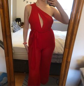 Boohoo multi-way light culottes jumpsuit