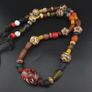 Vintage Asian & African Glass with Pumtek Pyu Beads Tribal Necklace Image 4