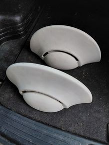 Ceramic uplights