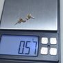 New 9ct Gold Double CZ Stud Earrings Hallmarked 375 Boxed Image 3