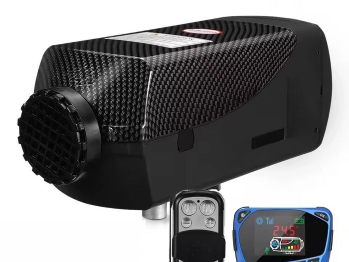 8KW 12V Low Noise Heater Diesel Air Heater Diesel Night Heater With LCD and Remote Control For Boat Camper Garage Home Truck Van kit