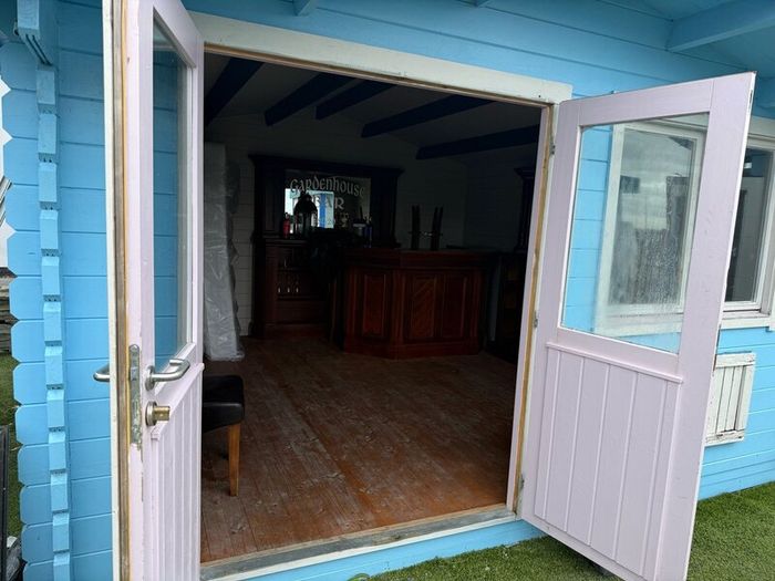 Wooden cabin