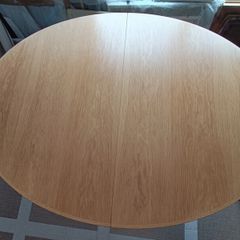 skovby extendable oval dining table