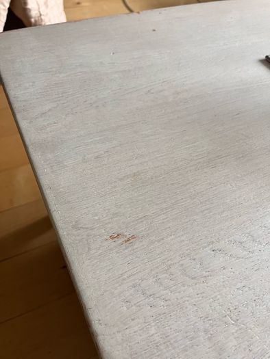 Wooden coffee table