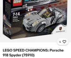 Sealed Lego Speed Champions: Porsche 918 Spyder (75910)