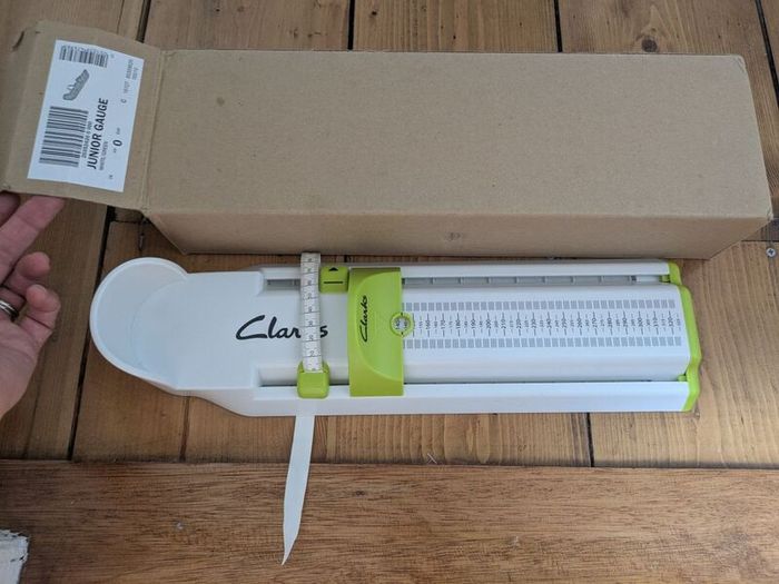 Foot size gauge Clarkes Junior