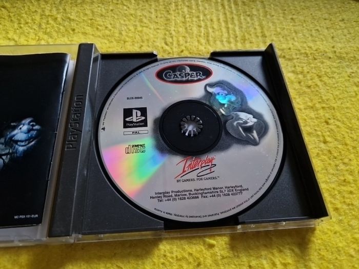 Casper  PlayStation1 Ps1 PlayStation2 Ps2 games Original