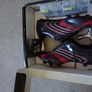 Football Boots Adidas F50.6 Tunit Grey/Red (2006) Size 7UK ALL Image 3