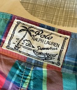 Polo Ralph Lauren Swim Shorts Madras Plaid