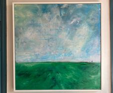 XL Original painting Framed 104cm original Art Irish Art 104x104x6cm New Artwork