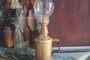 Antique French Pigeon Lamp