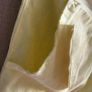 yellow linen cotton capri size s-m  medium and m-l Image 3