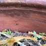 Large Vintage Glazed Chinese Pottery Planter Image 5