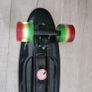 Sunset Led Light Complete Cruiser Skateboard - Black Rasta NRP 120 Eur Image 4