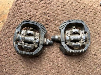 Shimano DX clipless pedals