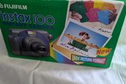 Fujifilm Instax 100 Wide Instant Camera Vintage Fuji