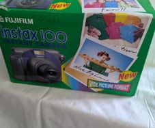 Fujifilm Instax 100 Wide Instant Camera Vintage Fuji
