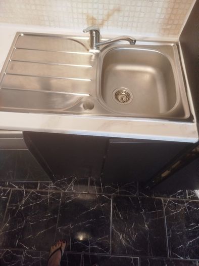 kitchen sink (no tap)