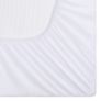 Fitted Sheets Waterproof 2 pcs Cotton 180x200 cm White Image 3