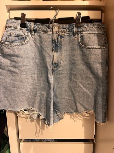 Denim shorts size 14