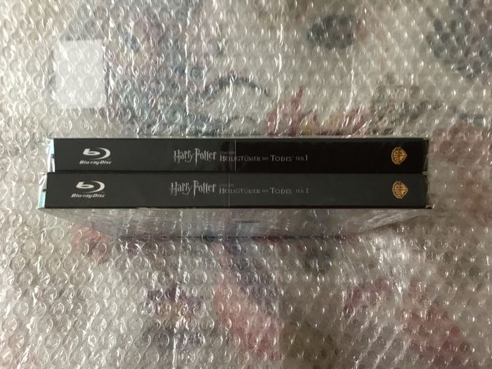 Harry Potter Deathly Hallows  Parts 1 +2 Blu Ray Sealed STEELBOOKS