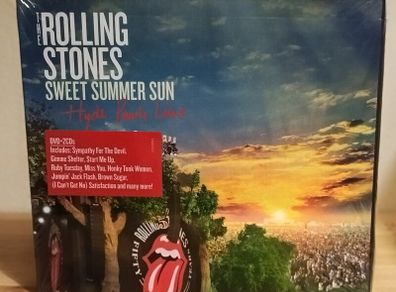 The Rolling Stones Sweet Summer Sun  Hyde Park Live DVD+ 2 CDs