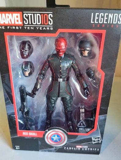 Marvel Legends Red Skull first 10 years Captain America marvel studios