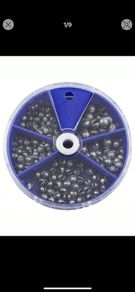 fishing sinkers 205 pieces